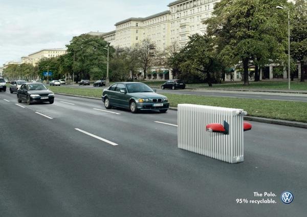 Volkswagen Golf: Radiator, Volkswagen, DDB Berlin, Volkswagen Group, Печатная реклама