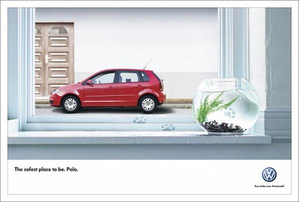 Volkswagen Polo Cat, Volkswagen, DDB Germany, Volkswagen Group, Печатная реклама