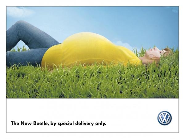 NEW BEETLE, Volkswagen, Impact BBDO, Volkswagen Group, Печатная реклама
