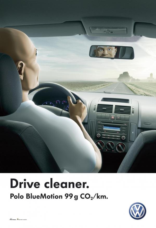 MR CLEAN DRIVING, Volkswagen, DDB, Volkswagen Group, Печатная реклама
