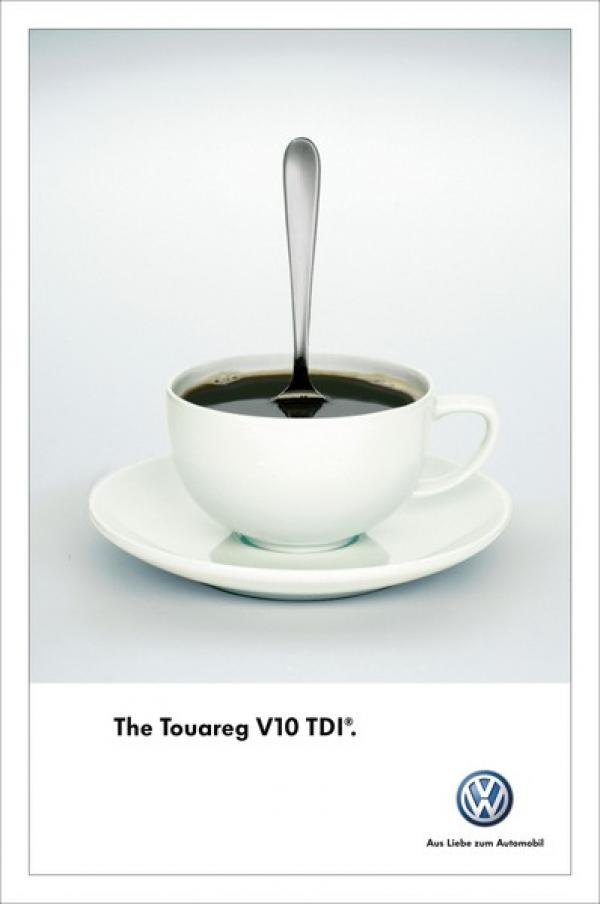 COFFEE CUP, Volkswagen, Grabarz & Partner Werbeagentur, Volkswagen Group, Печатная реклама