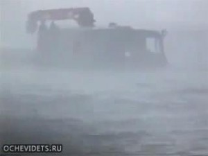 На Камазе в брод. Магадан