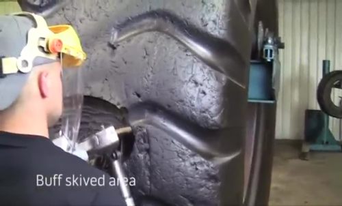 Ремонт огромной покрышки в Магадане « автомагадан